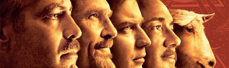 Movie poster for 'The Men Who Stare at Goats'