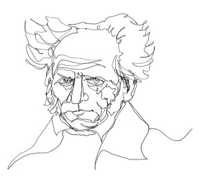 Arthur Schopenhauer thought that…if we were not afraid of death,…many of us may have already chosen to die. Illustration Tamar Levi